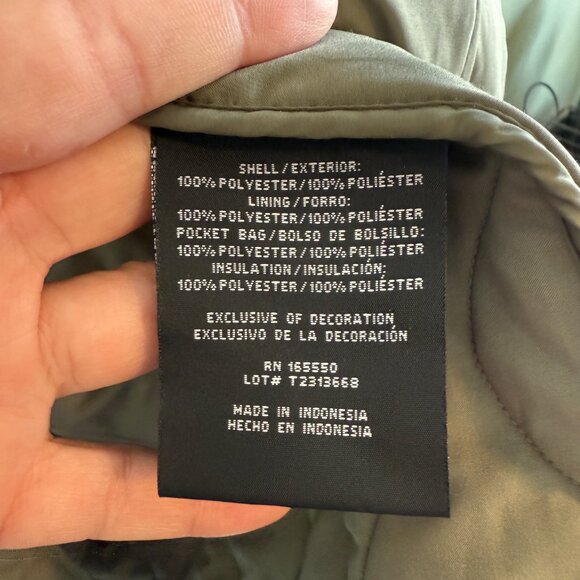 32 Degrees Button Up Quilted Jacket Size XL - Picture 6 of 13